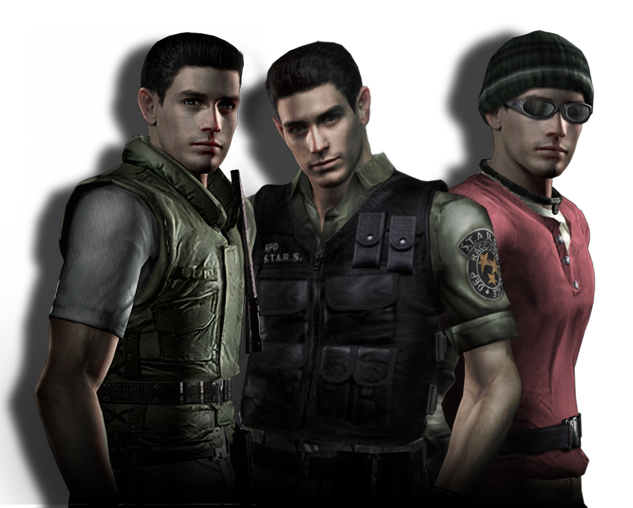 blazing-tiger-of-kai:  Resident Evil Remastered- Jill and Chris costumes