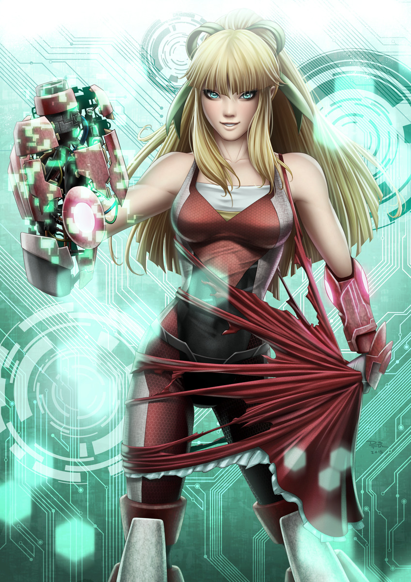 fandoms-females:  TMG #9 - ( just_roll_with_it__mega_man__by_digiflohw )   we should