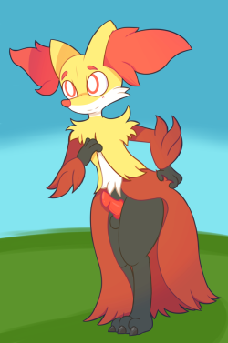 mrdegradation:More Delphox Yesgood~