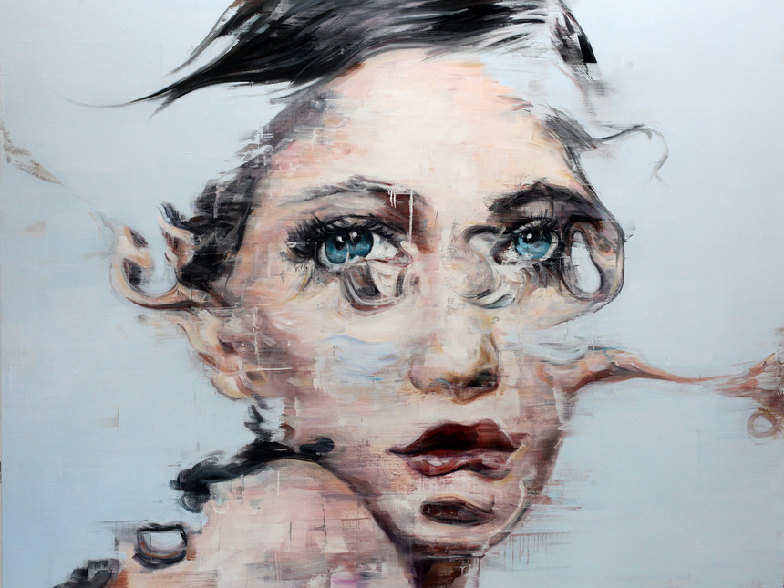 asylum-art:  Striking Oil Portraits by Harding Meyer Artist on Tumblr Harding Meyer