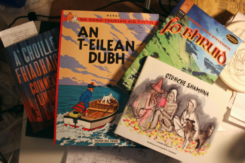  Gàidhlig book haul! Since my Gàidhlig course ends in May I bought some books from Comhairle nan Lea