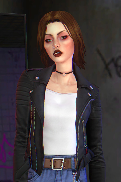 erraticmoodlet:90s-Inspired Lookbook (Part 1/?)1. Hair | Choker | Jacket | Pants | Shoes | Nails | E