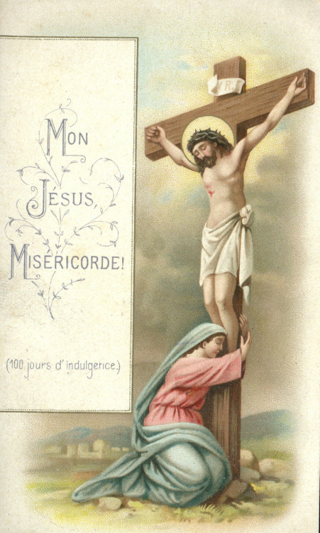 catholicsoul:My Jesus, Mercy! (100 days indulgence)