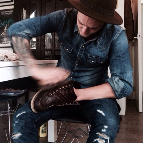 lifestylestudies: Working on 8138 moc toe’s #liveinlevis #levis #levisxx #levisusa #levisvintageclot