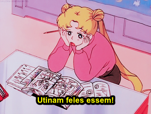 tvthemesinlatin: Sailor Moon (in Latin) Usagi: “I wish I could be a cat.” Pic Credi