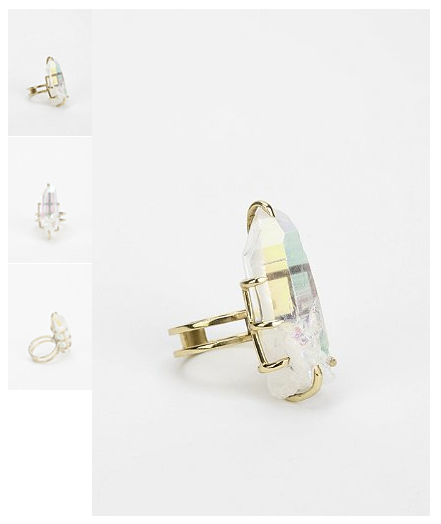 Dreaming: Vanessa Mooney Supernova Purple Haze Ring - Urban Outfitters