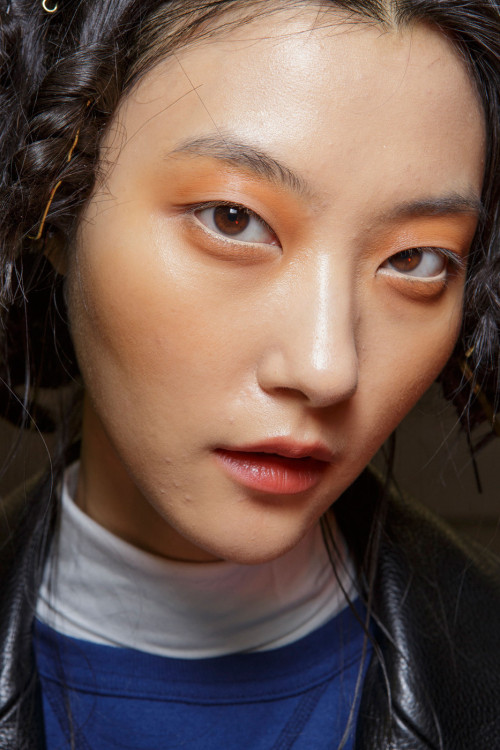 koreanmodel:Park Ji Hye at Preen Fall 2015 LFW