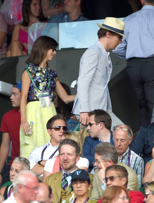 Benedict and Sophie at 2015 Wimbledon(click link for ultra hi-res —> 2048 x 2701 pixels)Part 39 o