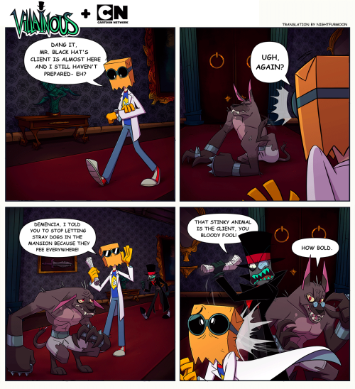 nightfurmoon:  VILLAINOUS COMIC 25!Source below, support the original post!