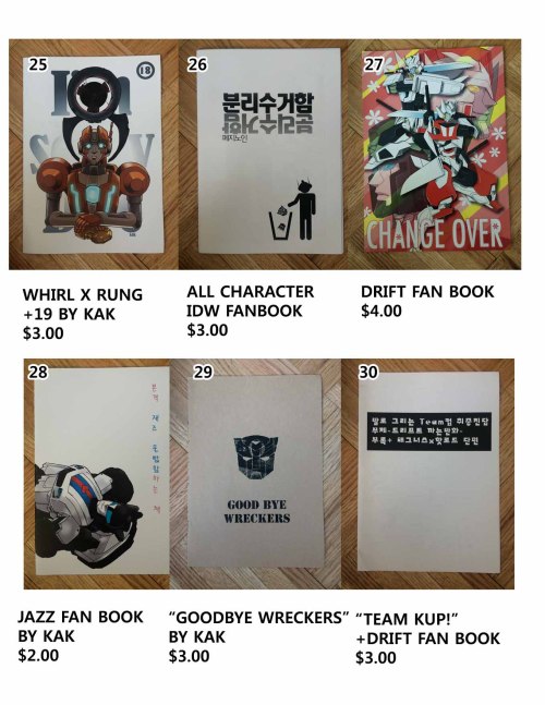 Porn photo kaminest:  TRANSFORMER FAN BOOK SALE!!~~