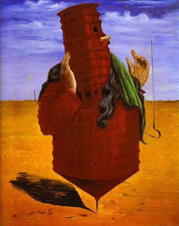 Max Ernst ~ “Ubu Imperator”, 1923
“ In this seminal work, an anthropomorphic top dances in a vast, empty landscape. “Ubu Imperator” marked the entry of Max Ernst in the articulated stage of Surrealism by his use of a literary narrative that was...