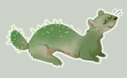 tarafang-lamby: ranegami: just a spiky fluff