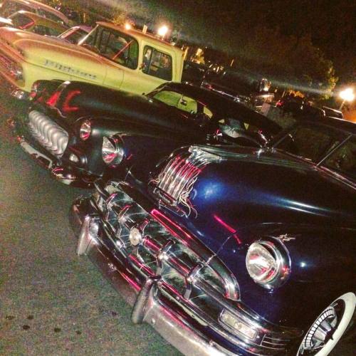 greasercreatures:  @filthies Halloween Party 💀🎃💀 #Halloween #Halloween2015 #filthies #cars 