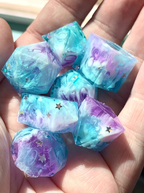 So Happy With These Dreamy, Pastel, Dice.