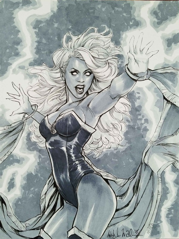 comicartgallery:Storm by Ashley Witter