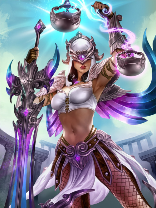 breathtakenfantasies:  Smite Nemesis by Scebiqu 