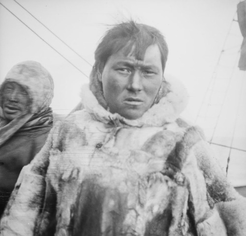 Nenets people from Obdorsk district visiting aboard the “Correct” (August - October, 1913).