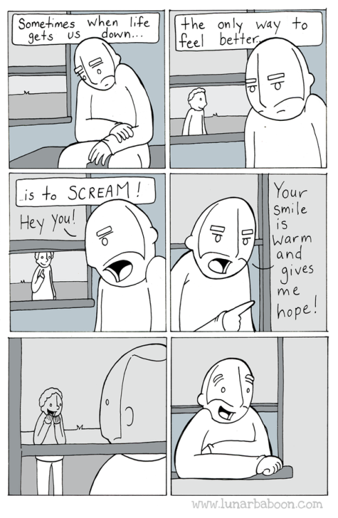 XXX lunarbaboon:  New comic about screaming! Pre-Order photo