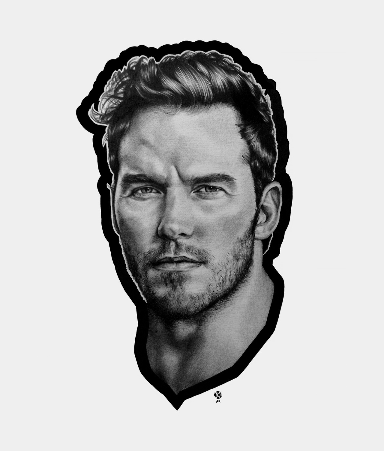 Chris Pratt' Poster by John Smith | Displate