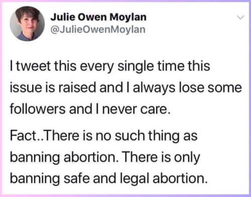 liberalsarecool:The rich will always have access to abortions. And use them. Then judge others.