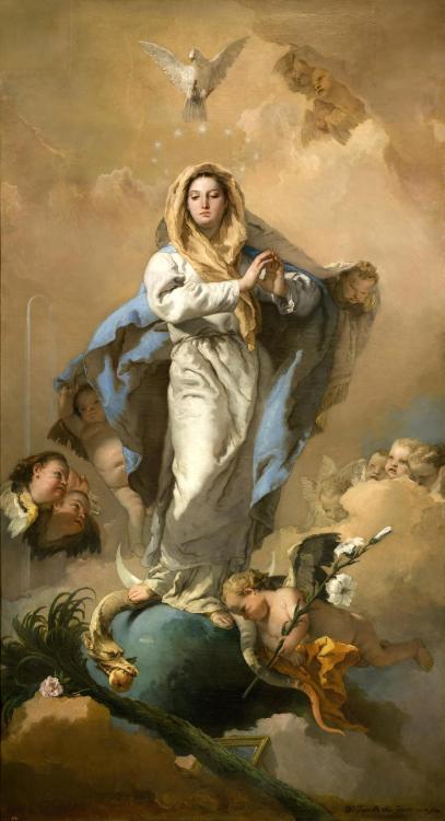 GIAMBATTISTA TIEPOLOThe Immaculate ConceptionOil on Canvas281 x 155 cm