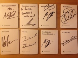 yousweptmeaway:  So I had all my autographs at VanCon be on “Cards