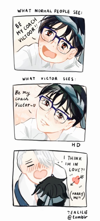 tealilie-art:How to Seduce your Favourite Russian Figure Skating Idol: a Guide by Katsuki Yuuri