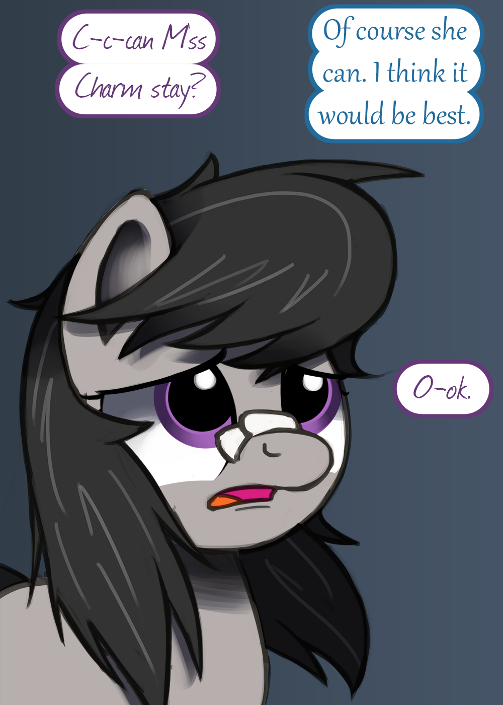 ask-canterlot-musicians:It’s time we had a talk. ;w; &lt;3
