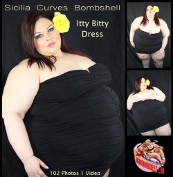 siciliacurves:  Itty Bitty dress update up