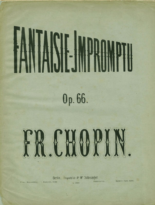 Frédéric Chopin, piano sheet music, 19th century. University of Chicago Library.Here you’ll find bea