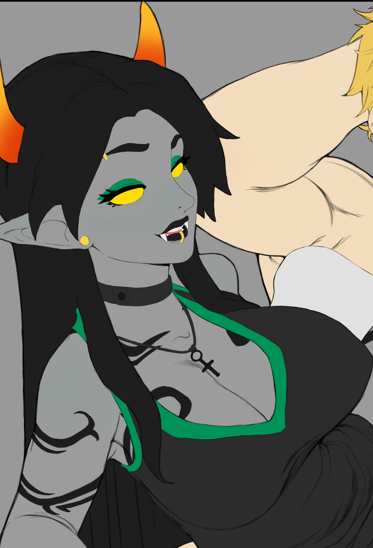 galactic-overlord:   Back on my Porrim X Damara shit…..oh, yeah Dave is there too,