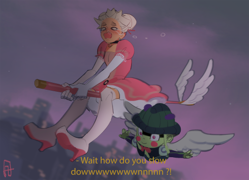 merukomu magical girl AU