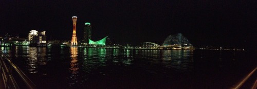 Kobe port panorama, gewoon omdat het kan.