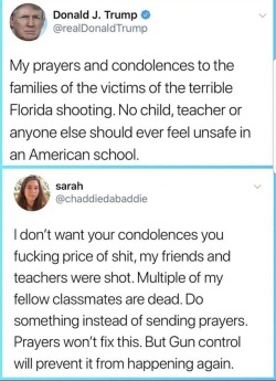 odinsblog: 16-year-old Sarah Chadwick and other student survivors of gun violence are making more sense than the all of the gun loving “adults” combined