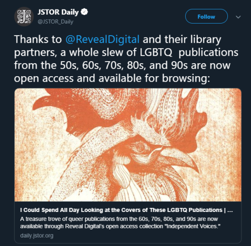 asabutchlesbianblog:saccharinescorpion:so this is an extremely cool resourcethe JSTOR article by Cat