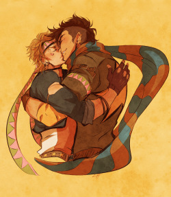 last-heroine:  some caejose after … god knows how long  also side/undercut joseph (((:  