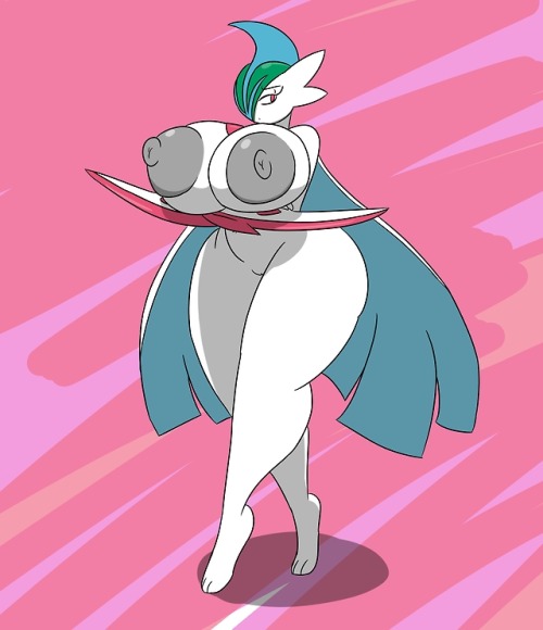 mega Gallade is here.