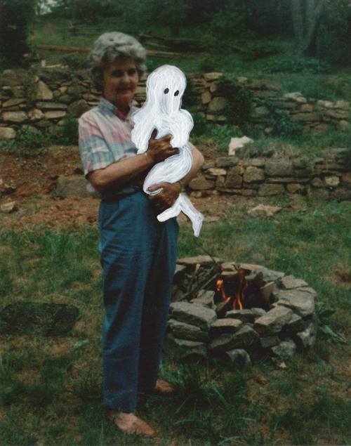 ‘‘Little Ghost’’ altered photograph/collage