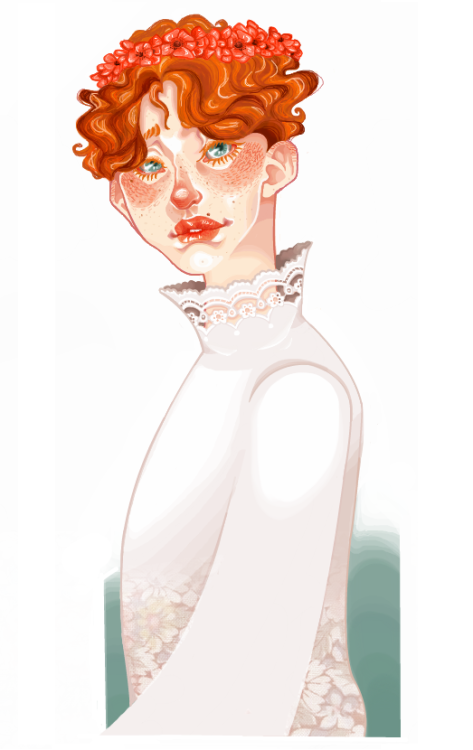 The poet I really like lace blouses c: