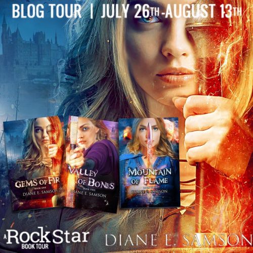 I am thrilled to be hosting a spot on the GEMS OF FIRE by Diane E. Samson Blog Tour hosted by Rockst