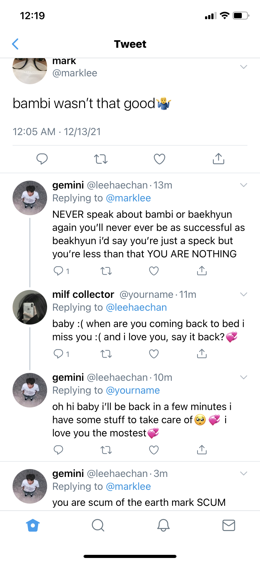 I Love You, Say It Back.