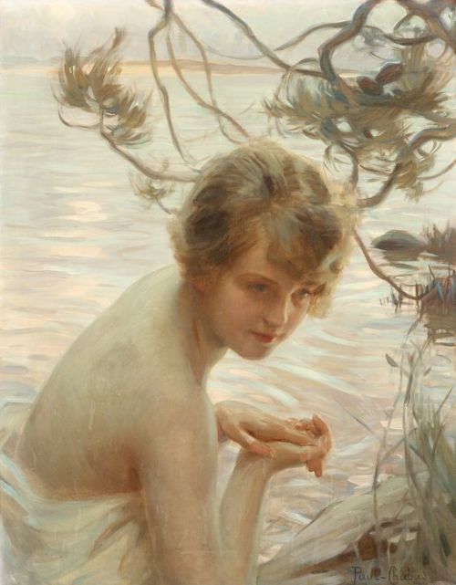 Paul Emile Chabas, Young Lady by the Water