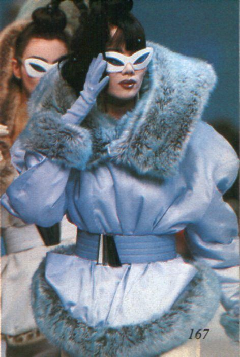 Thierry Mugler in 80s 