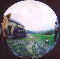 Babeimgonnaleaveu:   Fisheye View Of Bron-Yr-Aur, 1970. 