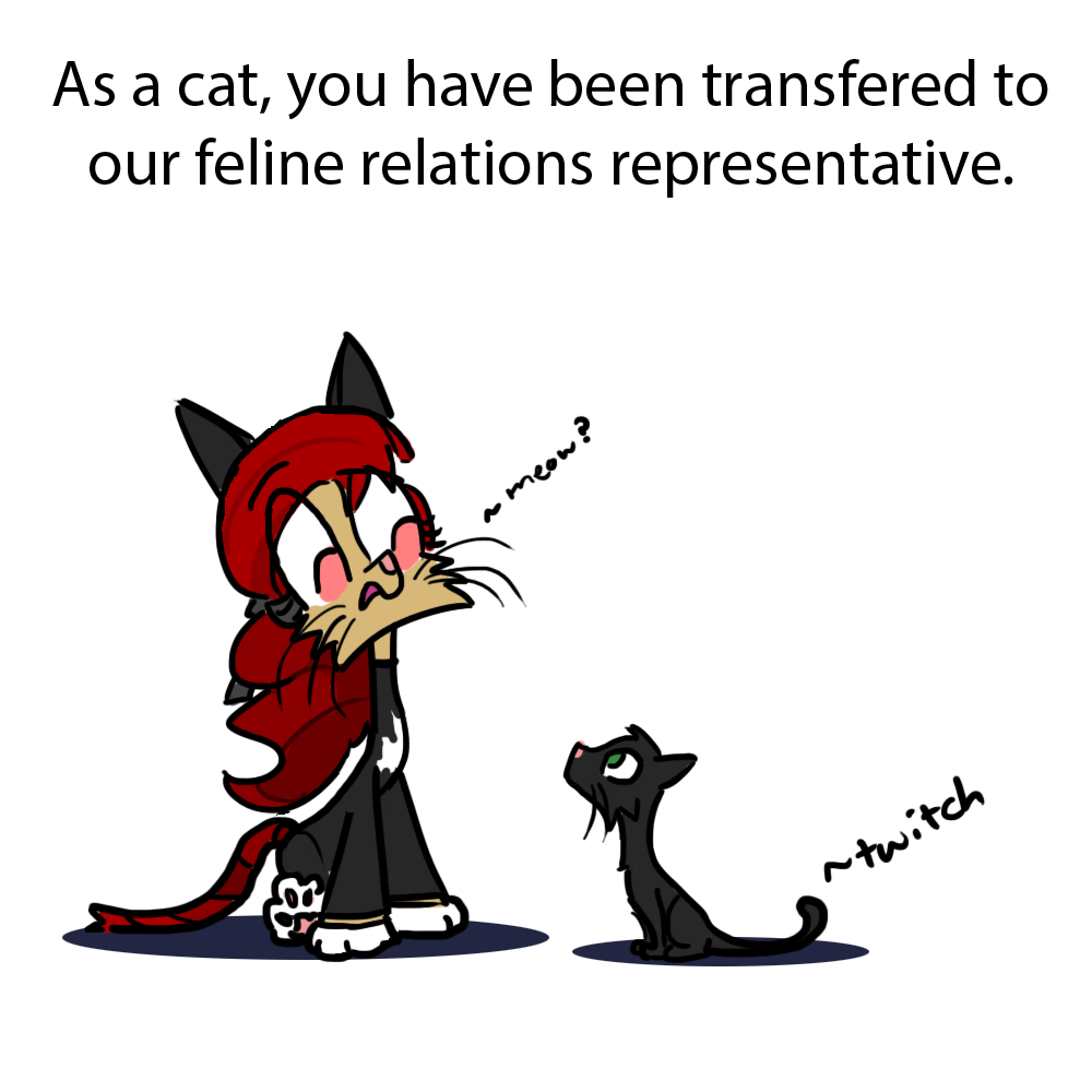 askbutdonthug:  [69 questions remain] I’m just glad your cat costume wasn’t leather