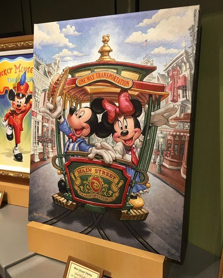 Ding ding ding goes the trolley 🚃 Anyone else enjoy stopping in at the Art of Animation store at Disney Springs? #disneyart #disney #wdw #downtowndisney #disneysprings #disneymust #disnerd #disneynerd #trolley #dingdingding #mainstreetusatrolley...