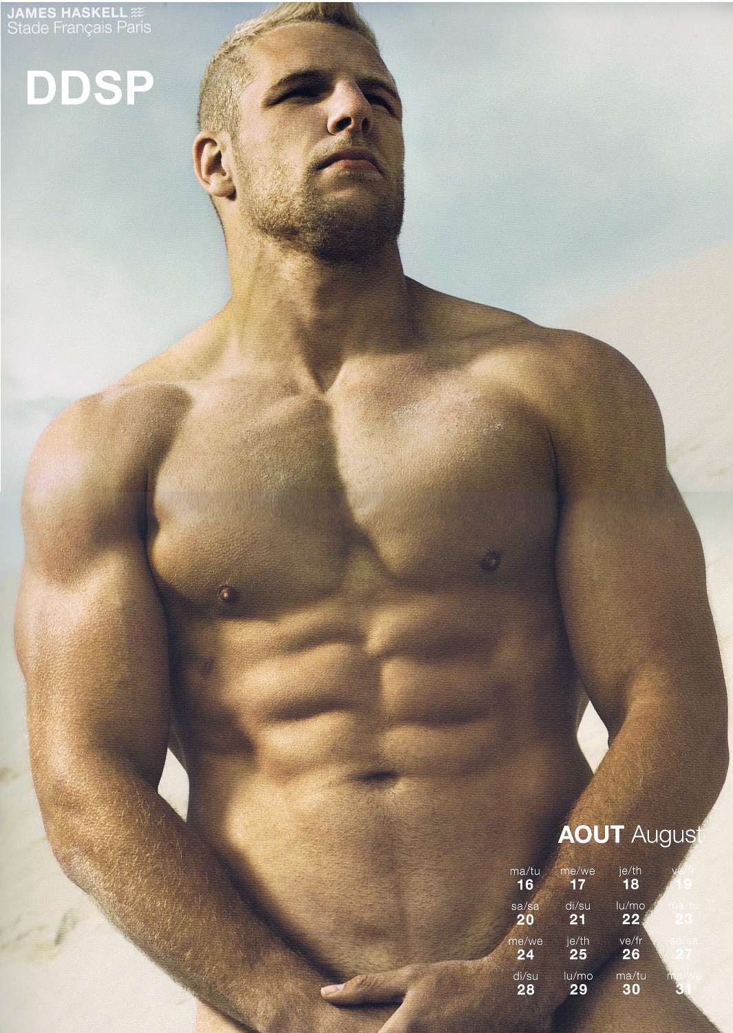 rugbyplayerandfan:  habemuscorpus:  James Haskell  Rugby players, hairy chests, locker