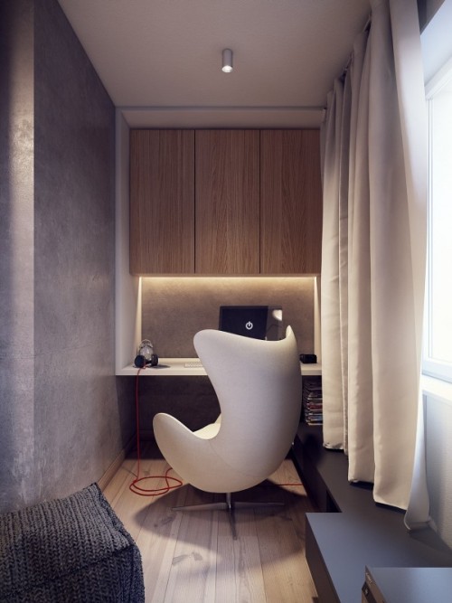 homedesigning: (via A 60s-Inspired Apartment with a Creative Layout and Upbeat Vibe)