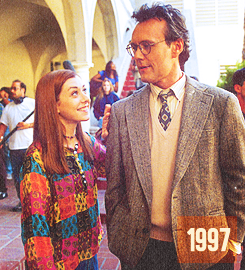 welcome-to-sunnydale:  Alyson Hannigan and Anthony Stewart Head.  I had the chance to meet and talk to Anthony two years ago on set ( show he was filming back then called ‘Merlin’) , i asked him if he stayed in touch with his buffy co stars , he answered