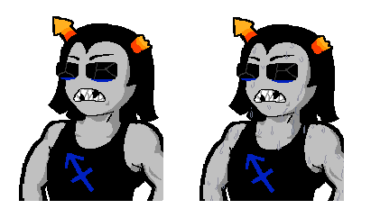 Equius Talksprites From [S] Past Karkat: Wake Up.